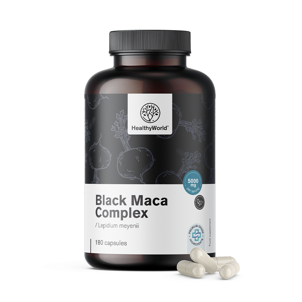 Črna maca kompleks, 5000 mg