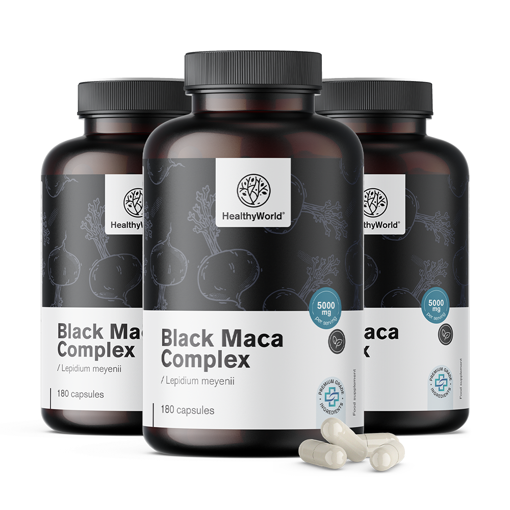 Črna maca kompleks, 5000 mg