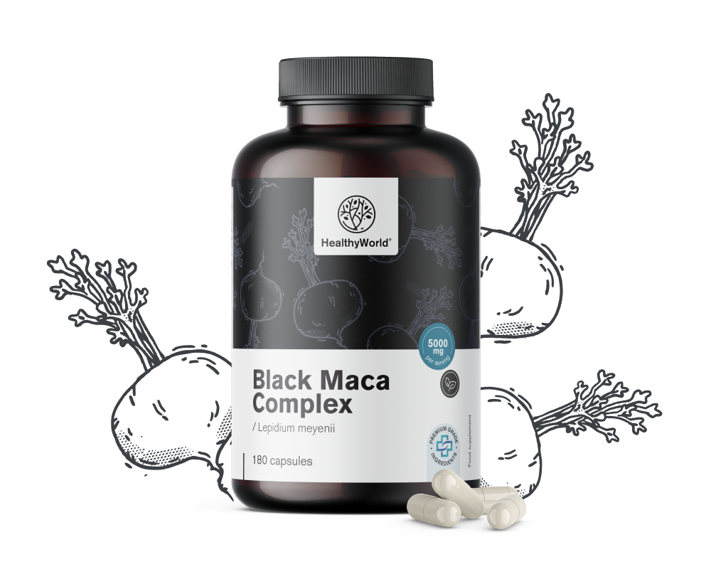 Črna maca kompleks 5000 mg