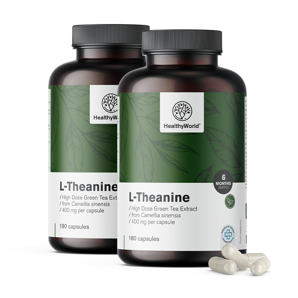 L-Teanin 400 mg v kapsulah