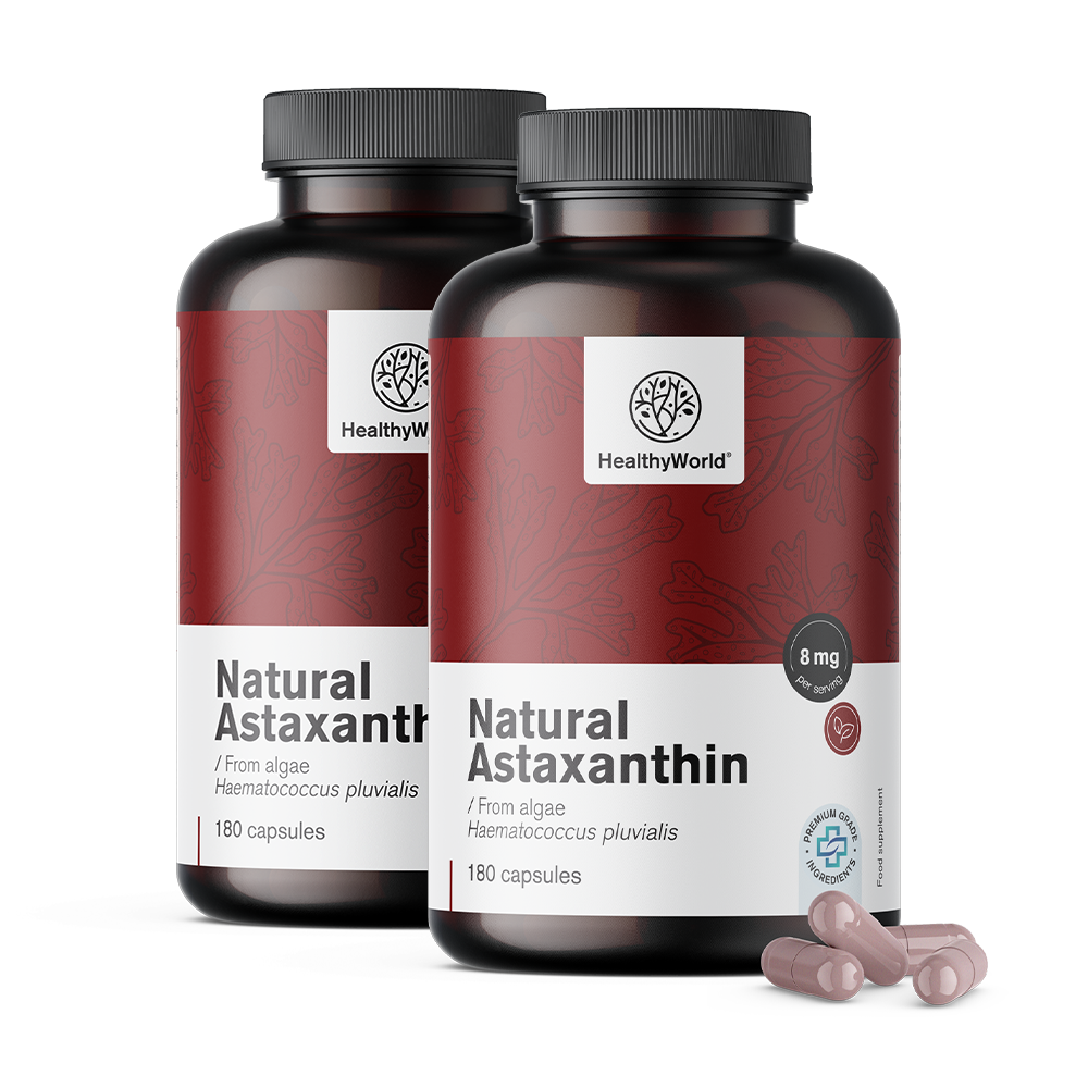 Naravni astaksantin 160 mg v kapsulah