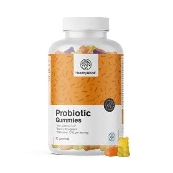 Probiotic – gumiji z mikrobiološkimi kulturami, 90 gumi bonbonov