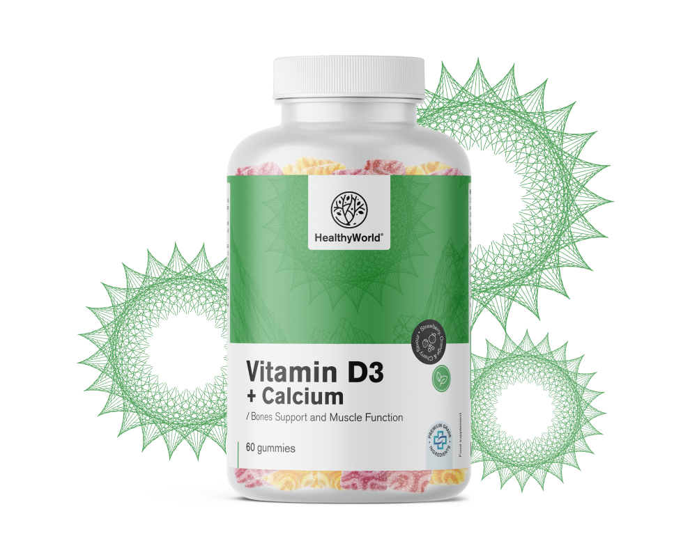 Vitamin D3 + Kalcij