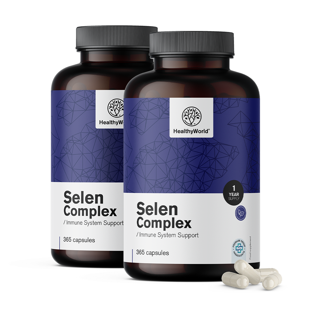 Selen kompleks 200 µg s 3 oblikami selena