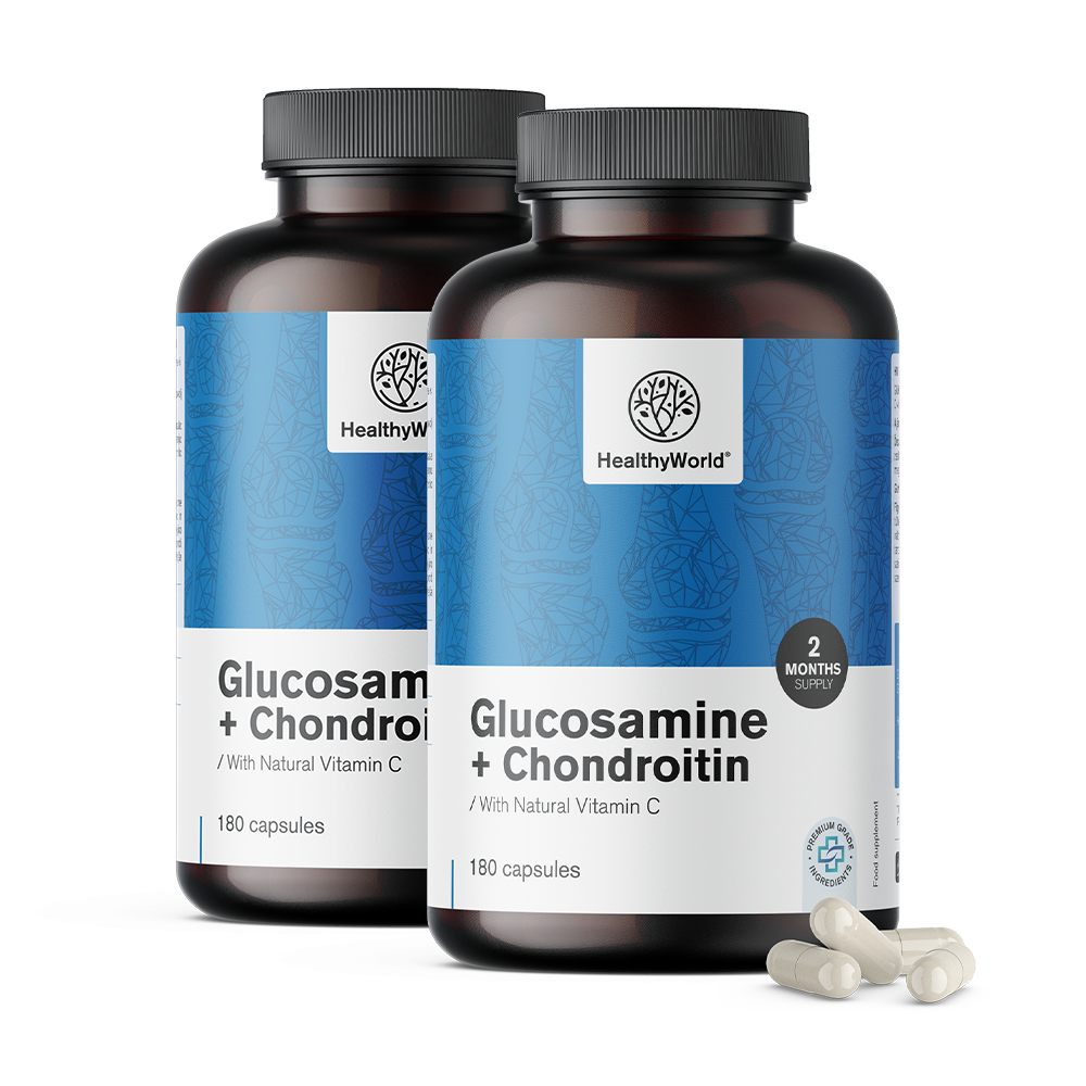 Glukozamin + hondroitin z vitaminom C