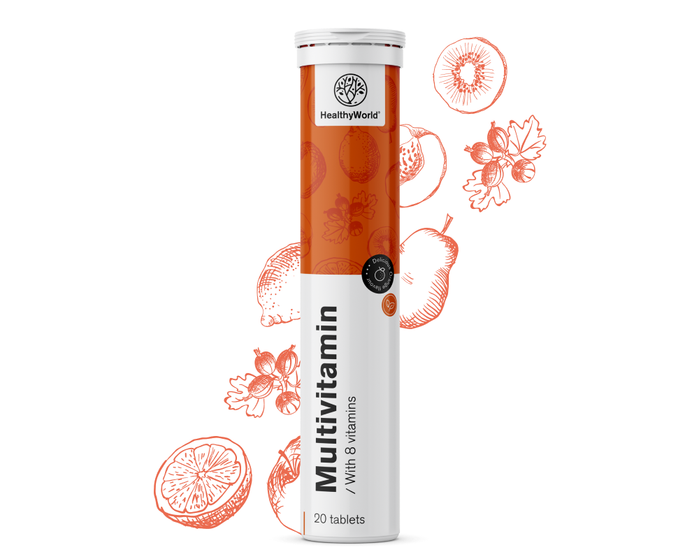 Multivitamini – šumeče tablete