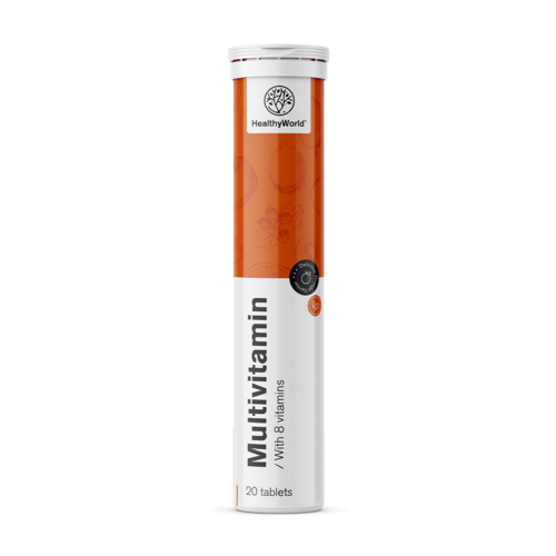 Multivitamini – šumeče tablete, 20 šumečih tablet