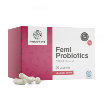 Femi Probiotics – za ženske, 20 kapsul