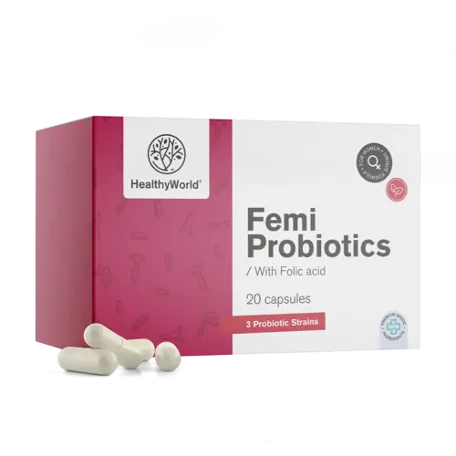 Femi Probiotics – za ženske, 20 kapsul