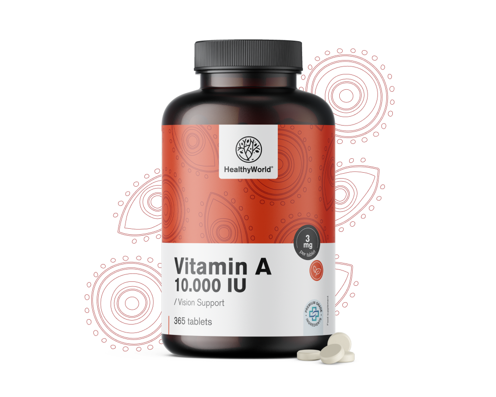 Vitamin A 10.000 i.e.