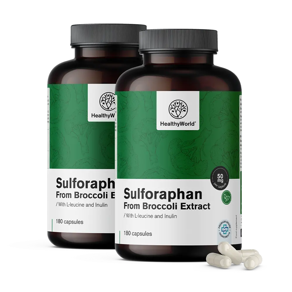 Sulforafan – iz izvlečka brokolija 50 mg