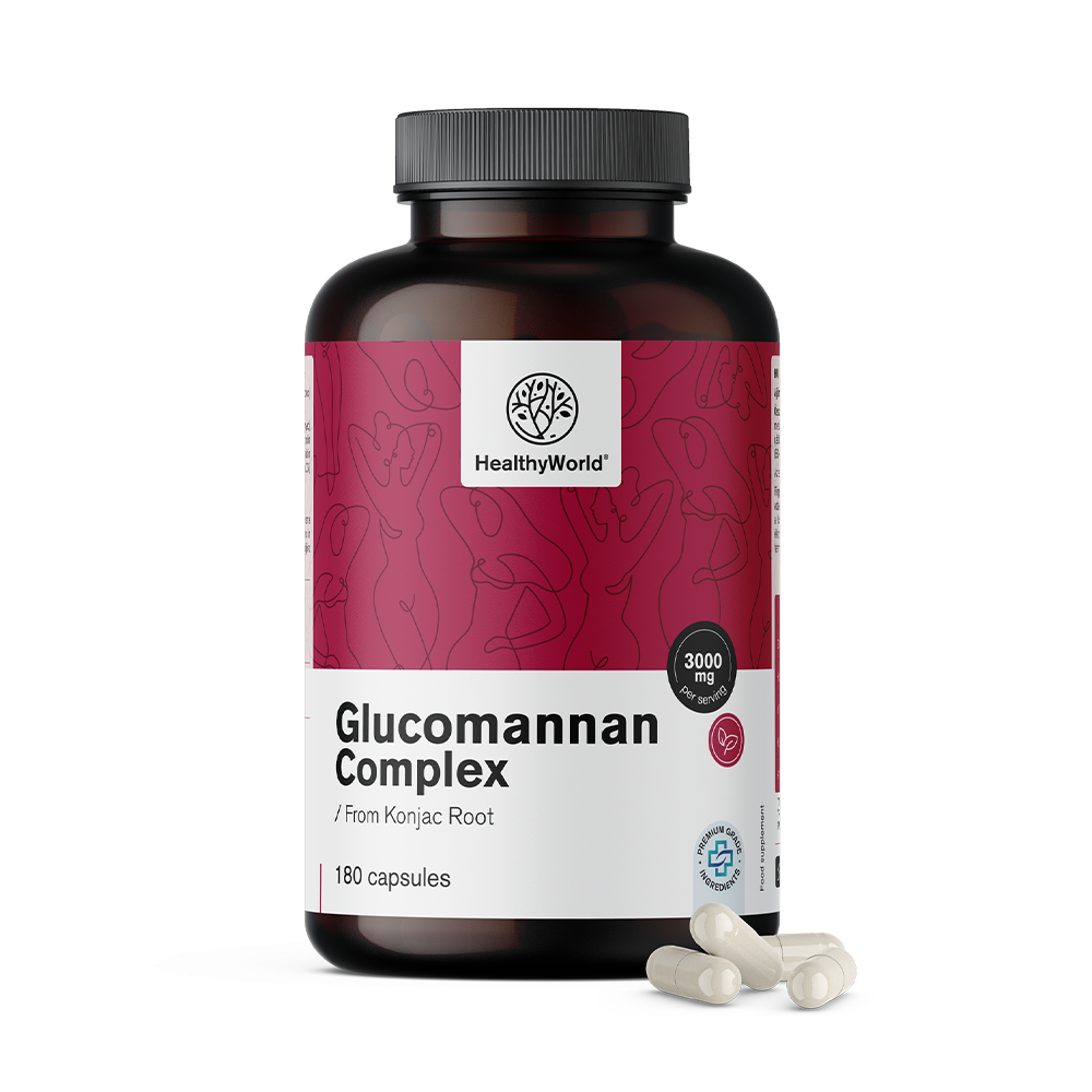 Glukomanan kompleks 3000 mg