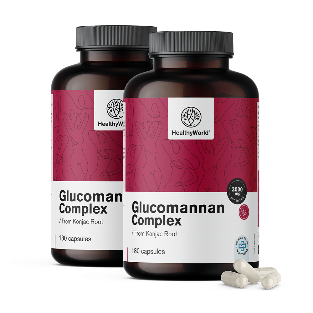 Glukomanan kompleks 3000 mg