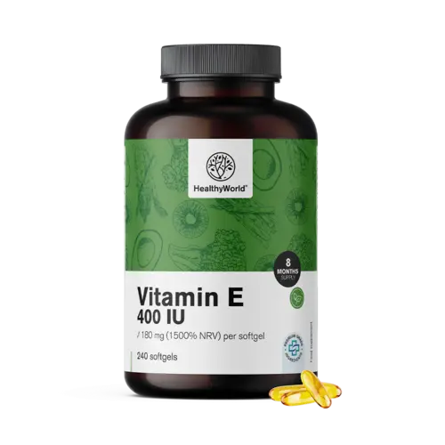 Vitamin E 400 i. e., 240 mehkih kapsul