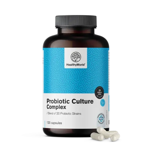 Probiotic Culture – kompleks mikrobioloških kultur, 120 kapsul