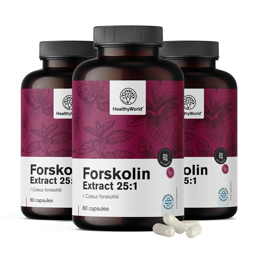 Forskolin – iz izvlečka indijske koprive 20 mg