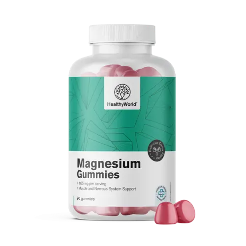 Magnezij 165 mg, 90 gumi bonbonov