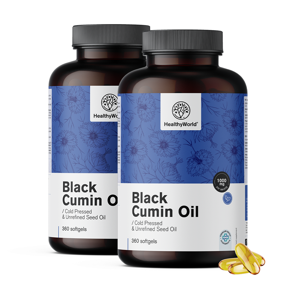 Olje črne kumine 1000 mg