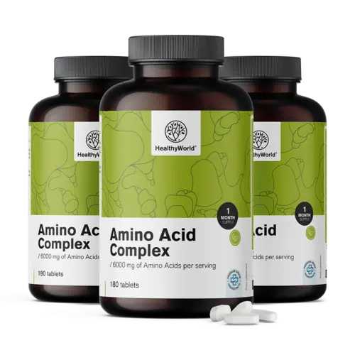3x Kompleks aminokislin, skupaj 540 tablet