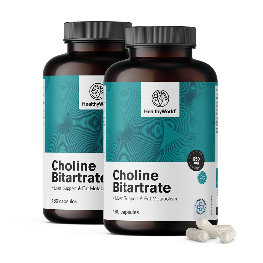 Holin bitartrat 650 mg