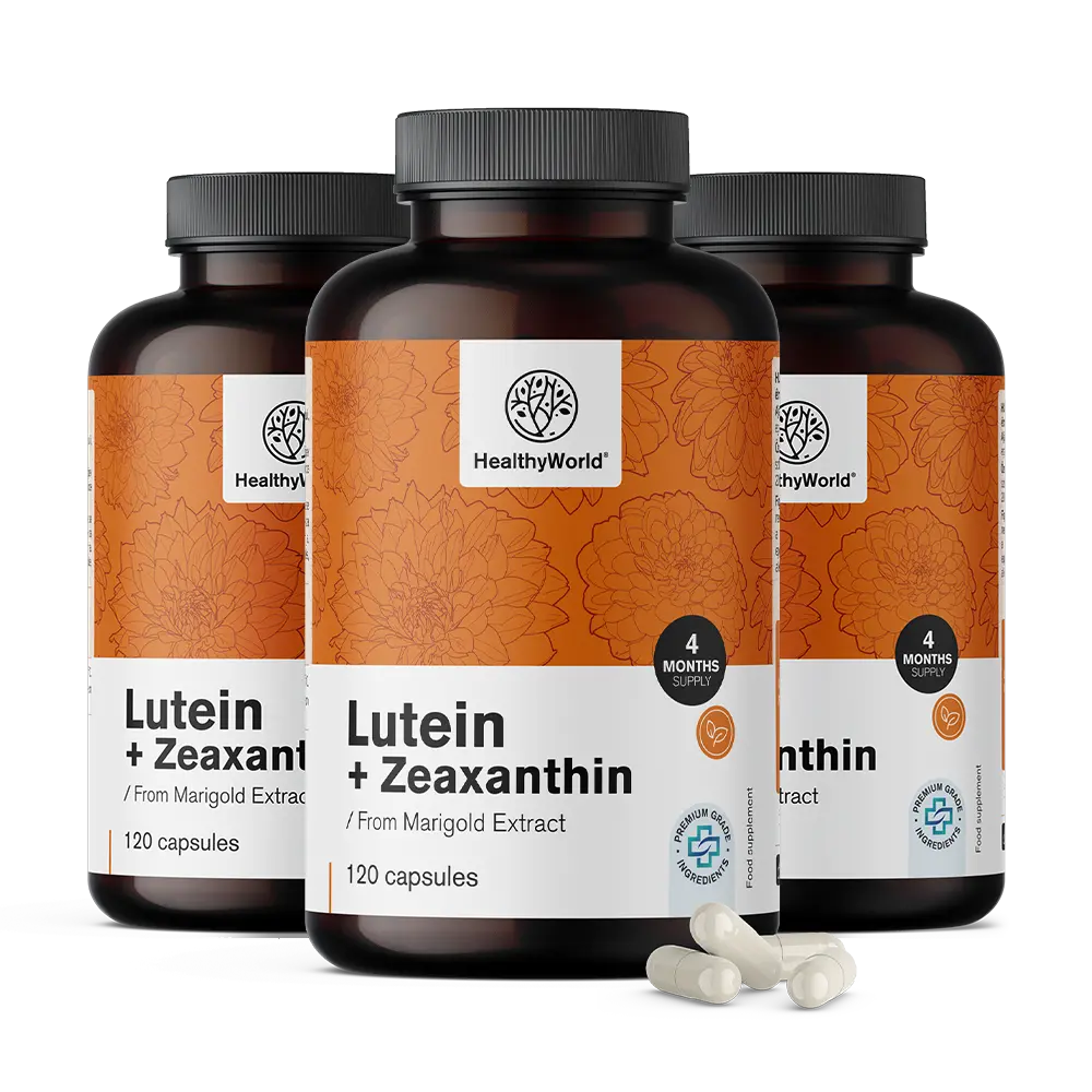 Lutein + Zeaksantin iz rumene žametnice