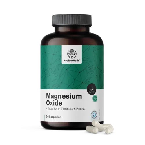 Magnezijev oksid 400 mg, 365 kapsul