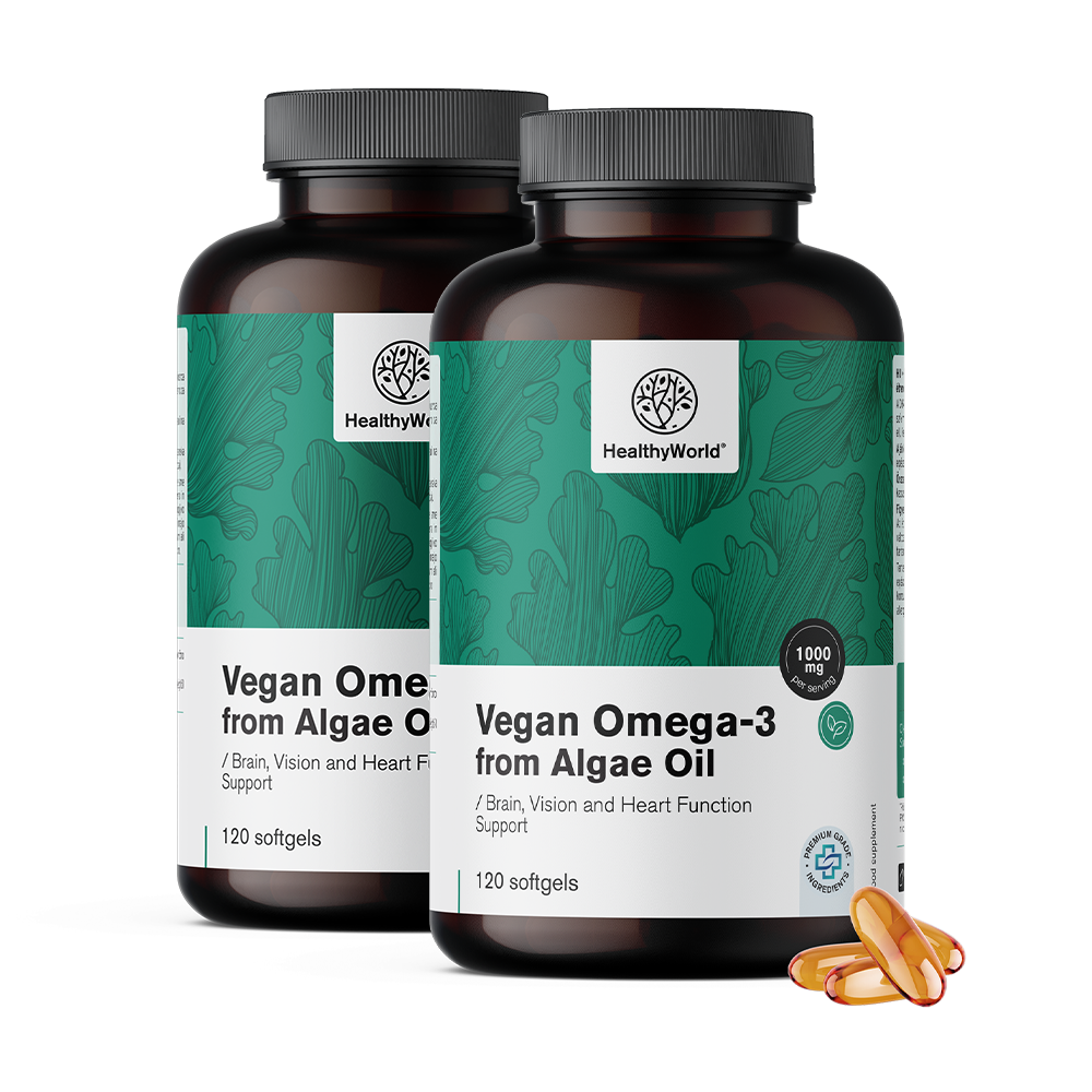 Veganska omega-3 1000 mg – iz alg
