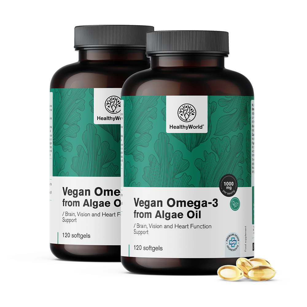 Veganska omega-3 1000 mg – iz alg