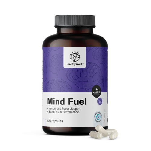 Mind Fuel – spomin in koncentracija, 120 kapsul