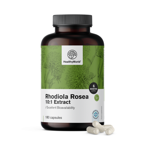 Rožni koren 8000 mg, 180 kapsul
