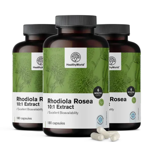 3x Rožni koren 8000 mg, skupaj 540 kapsul