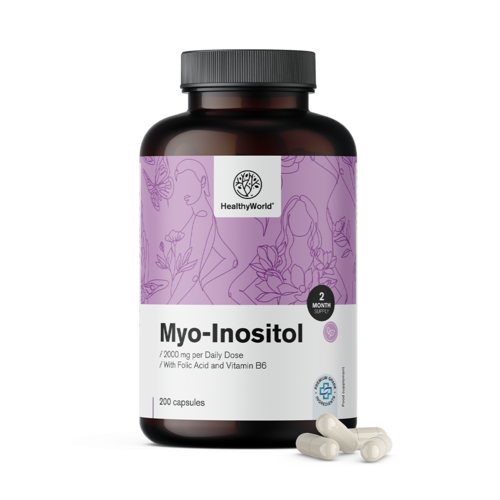 Mio-inozitol 2000 mg, 200 kapsul