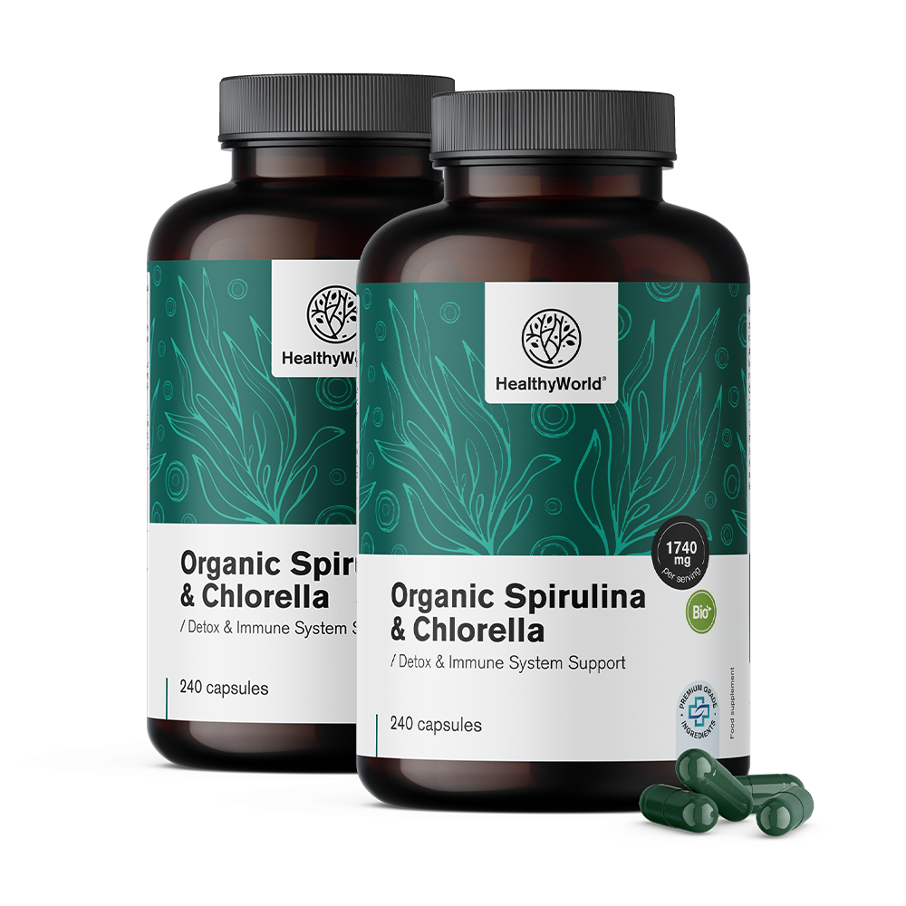 BIO Spirulina in chlorella