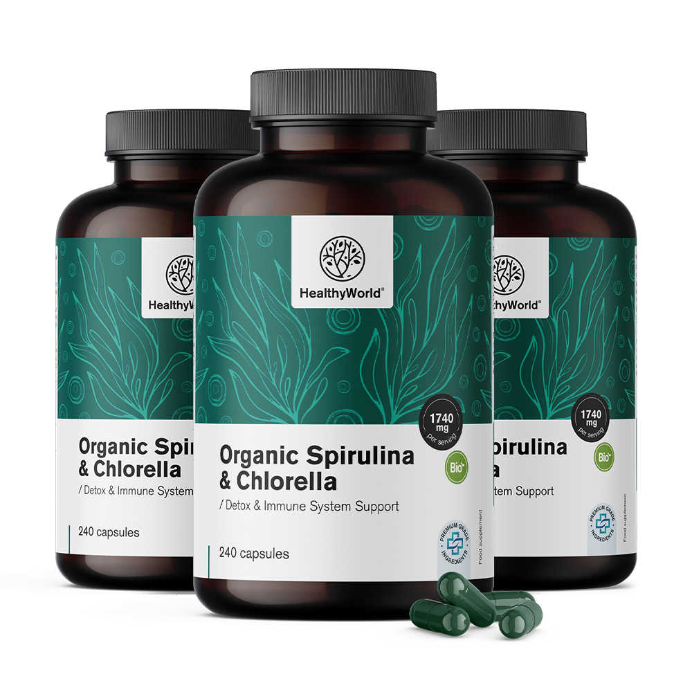 BIO Spirulina in chlorella