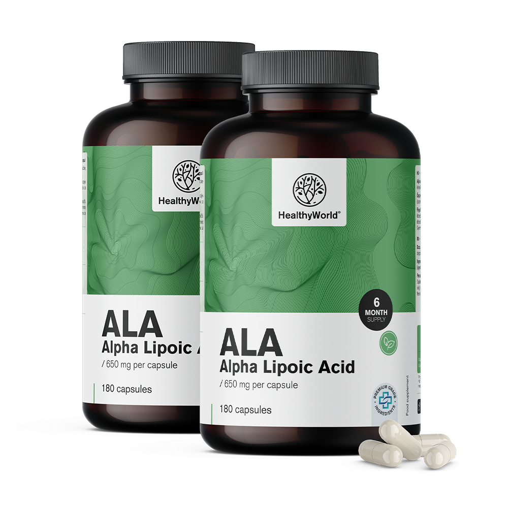 ALA – alfa lipoična kislina 650 mg