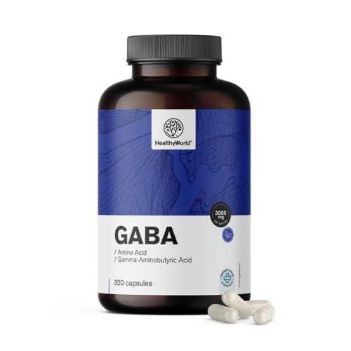 GABA 3000 mg, 320 kapsul