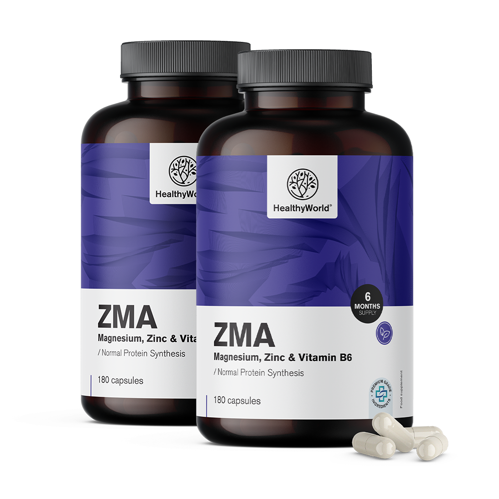 ZMA – magnezij, cink in B6