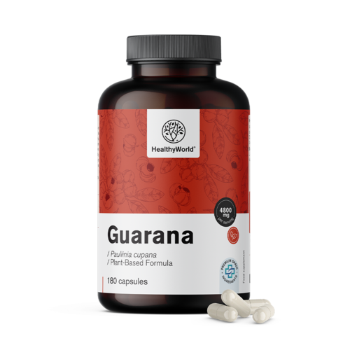Guarana 4800 mg, 180 kapsul