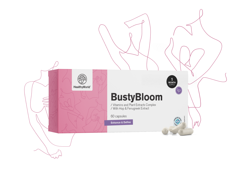 BustyBloom – kompleks vitaminov in rastlinskih izvlečkov