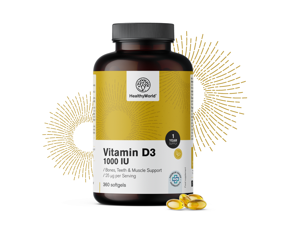 Vitamin D3 1000 i.e