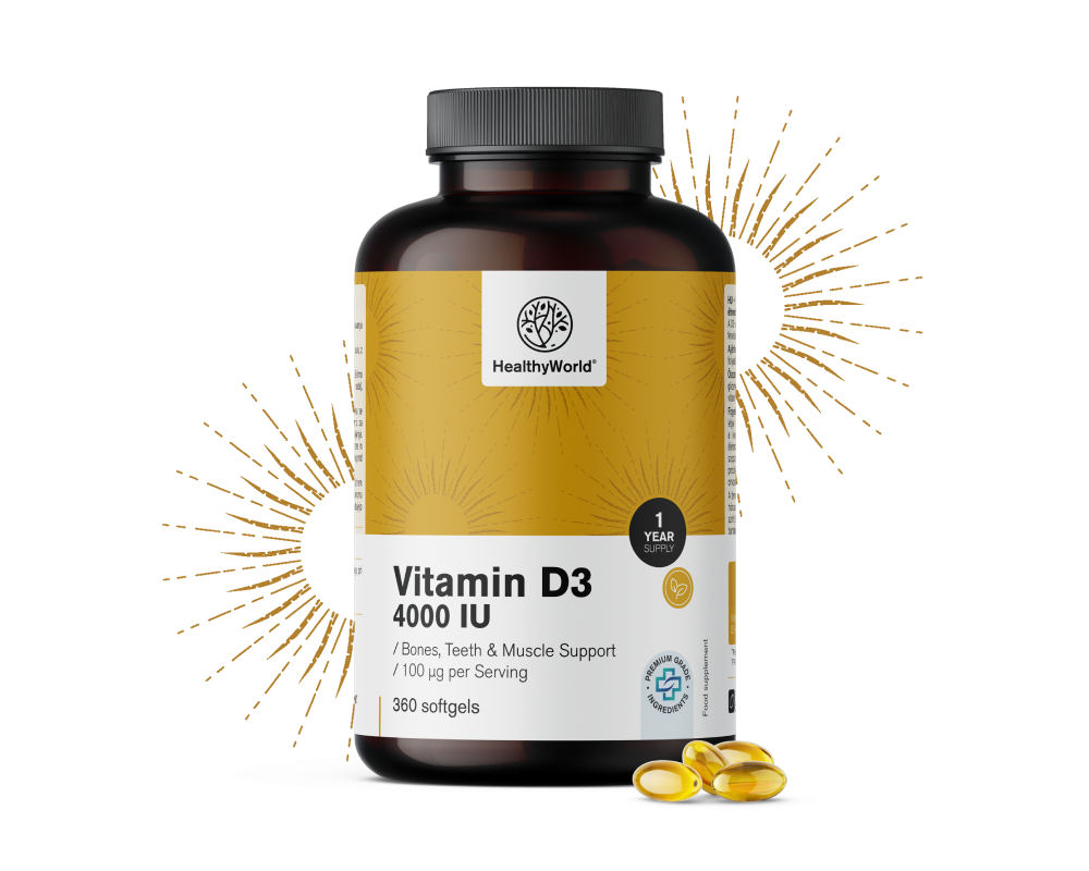 Vitamin D3 4000&nbsp;i.e.