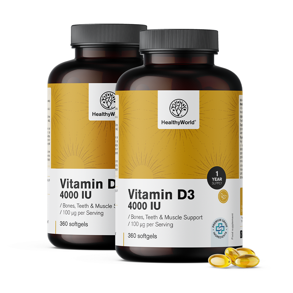 Vitamin D3 mehke kapsule