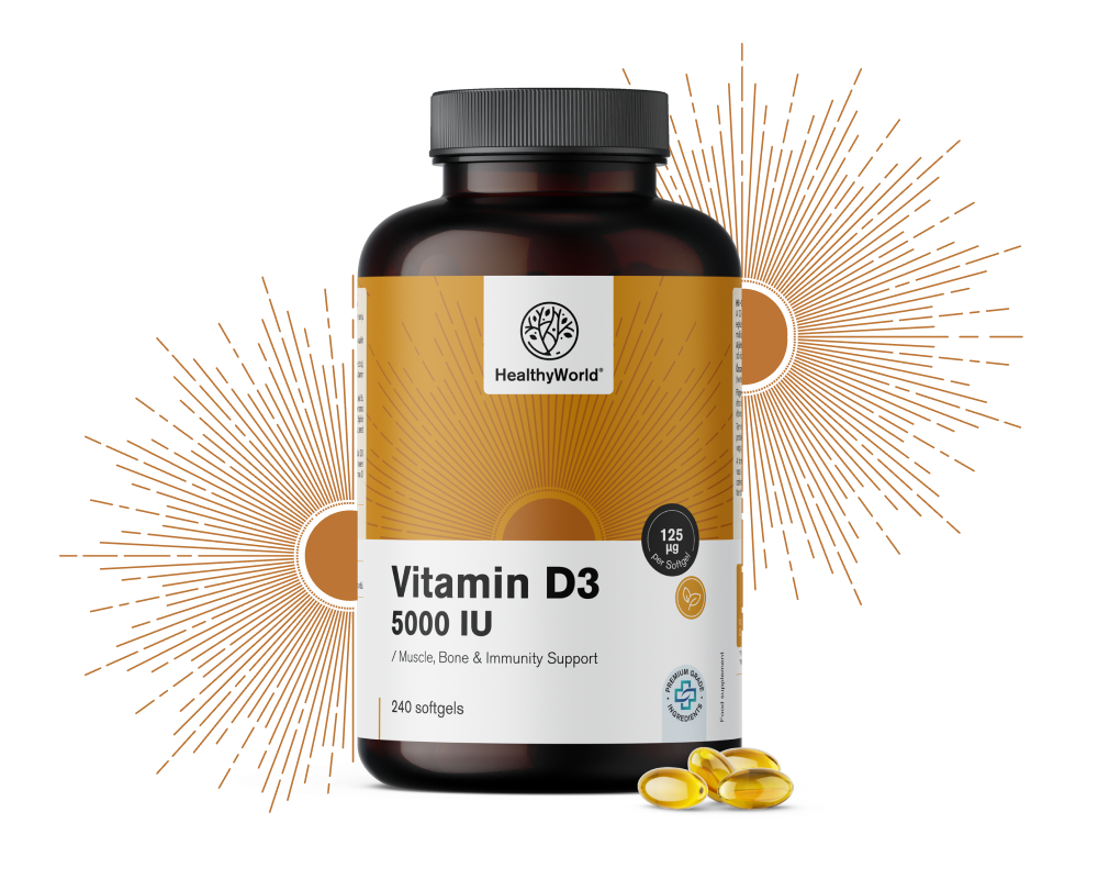 Vitamin D3 5000&nbsp;i.e.