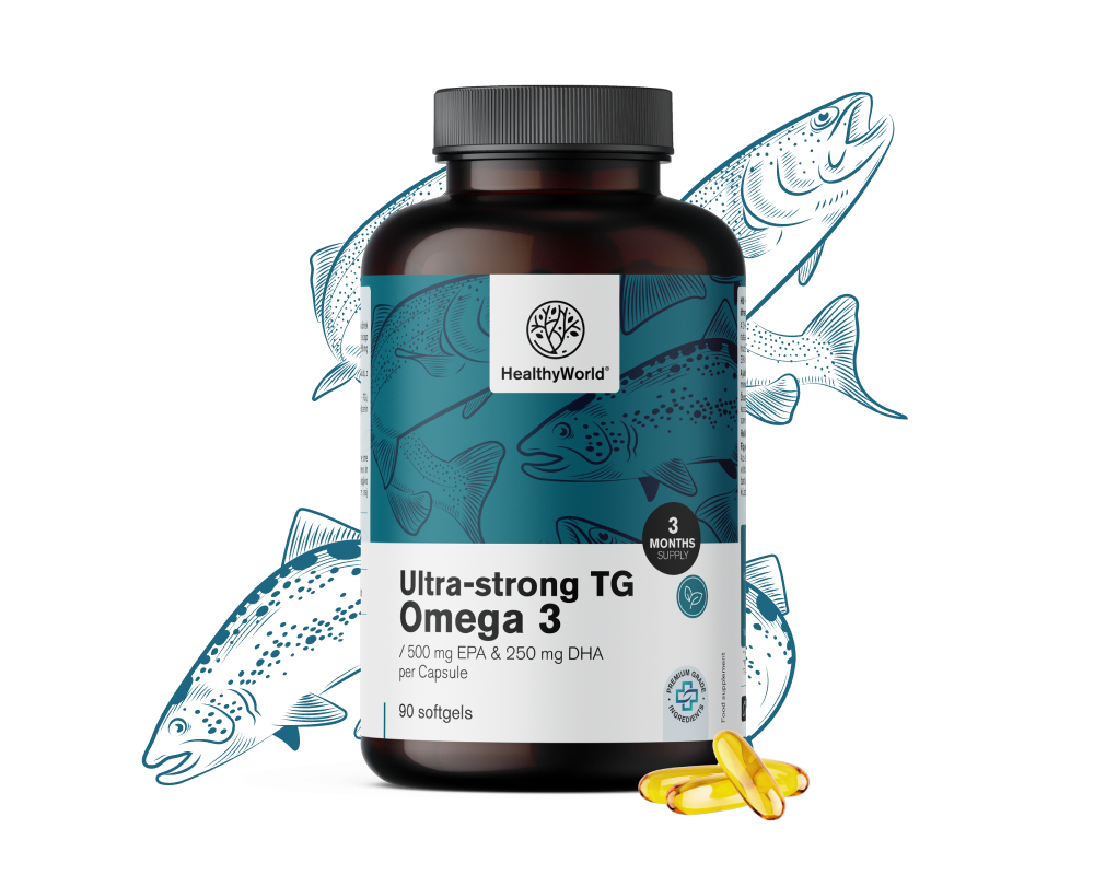 Ultra Strong Omega-3 – v trigliceridni obliki