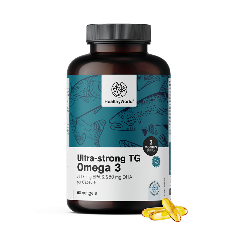 Ultra Strong Omega-3 – v trigliceridni obliki