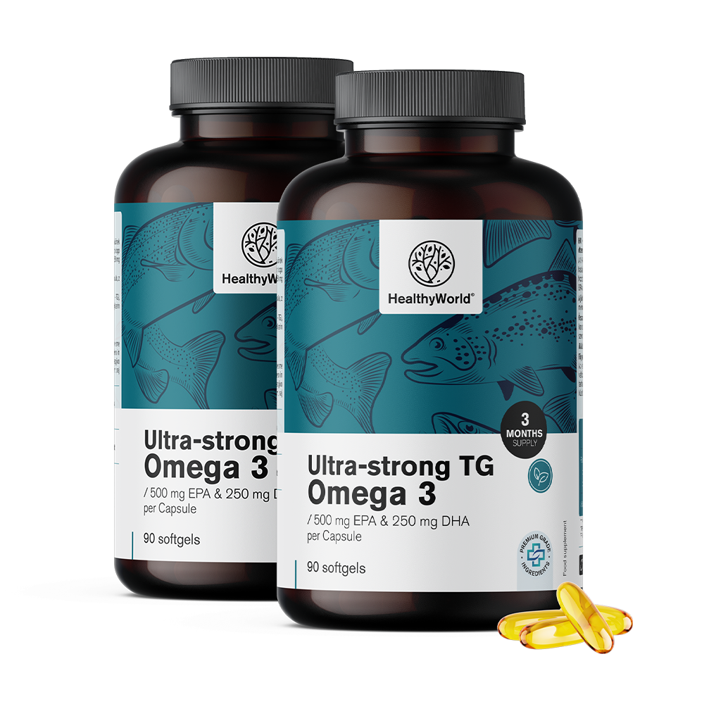 Ultra Strong Omega-3 – v trigliceridni obliki