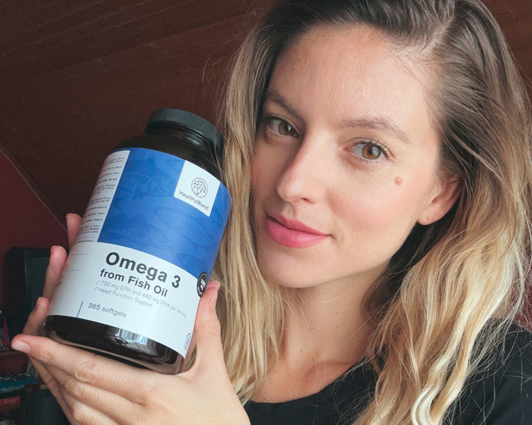 Omega-3 1000 mg – iz ribjega olja